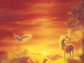 the_fox__the_stag_and_the_raven_illustration_by_fany001-d60wjr6.jpg
